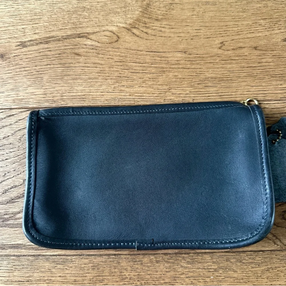 Vintage Coach Navy Blue Wallet - Picture 7 of 12
